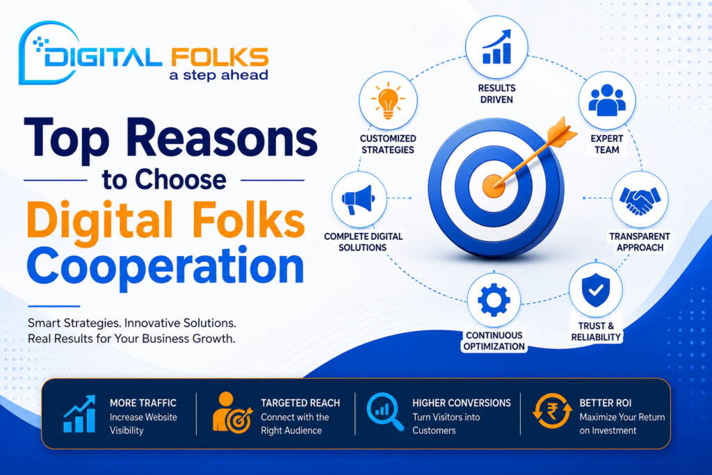 Top Reasons to Choose Digital Folks Cooperation