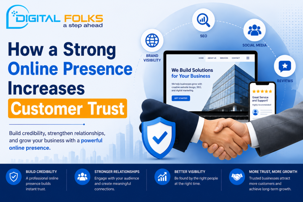 How a Strong Online Presence Increases Customer Trust